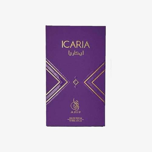 ARIF Icaria Perfumes – Fruity Floral Eau de Parfum for Women – Long-Lasting, Fresh Pear, Iris, Jasmine, Orange Blossom & Patchouli – Elegant & Luxurious Perfume – 3.4 oz