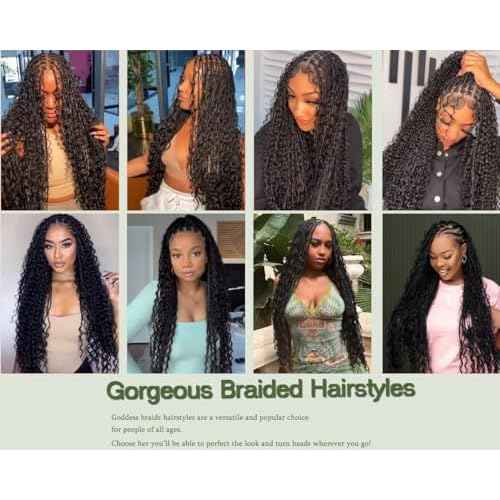 Deep Wave Bulk Human Hair for Braiding Boho Braids Human Hair for Bohemian Knotless Braids Braiding Hair Micro Braiding Hair No Weft Human Hair Extensions 2Bundles(Natural Black#,18inch)