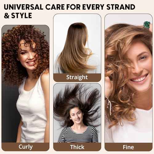Bamboo Brush for Hair Growth ? Natural Bristle Brush for Detangling, Reduces Breakage, Massaging Scalp Thick/Thin/Curly/Dry/Wet Hair ? Wooden Paddle brush w/Ergonomic Handle Ideal for Women & Men