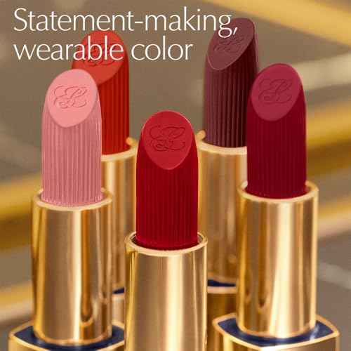 Est?e Lauder Pure Color Long Lasting Cream Lipstick for Women with Cream Finish | Plumping & Nourishing, 0.12 Ounce