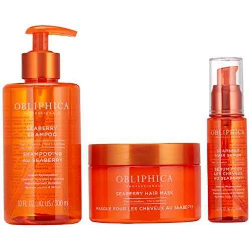 Obliphica Expect Perfection Volume & Body Seaberry Collection Set - Elevate Your Haircare Experience with Luxurious Volumizing and Bodifying Formulas for Beautifully Enhanced Hair