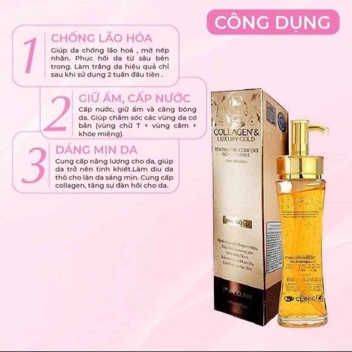 Generic 123 UBuy Shop_COLLAGEN LUXURY 24K GOLD ESSENCE REVITALIZING COMFORT, Anti-Wrinkle 150ml/ 5.07fl.oz. Made in Korea.