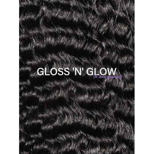 20 Inch 13x6 Deep Wave Lace Front Wigs Human Hair Wig for Women 12A 200% Density HD Lace Front Wigs Human Hair Pre Plucked with Baby Hair Natural Black