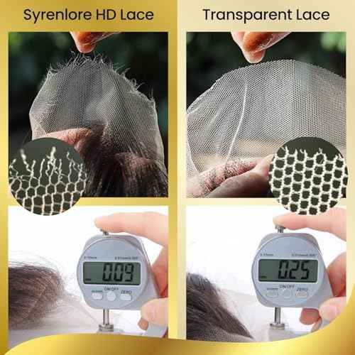 5x5 Skinlike Real HD Lace Closure Only Water Wave Human Hair, 20 Inch 0.09mm Ultra-thin Invisible Swiss Crystal Lace Closure 13A Wet n Wavy Curly Raw Hair Pre-Plucked Tiny Knot Natural Black