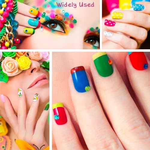71 in 1 Nail Art Brushes Set with Resin Nail Art Palette, 50 Pcs Clear Nail Swatch Sticks, 5 Pcs Nail Dotting Pens, Nail Tech Supplies Tools for Nail Art