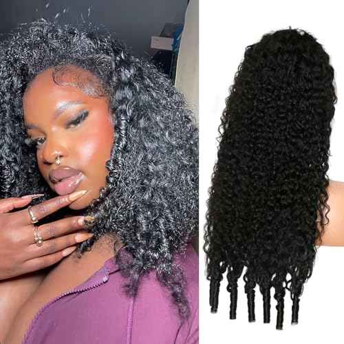 Burmese Curly 13x6 Full Lace Frontal Wigs human hair 250% Density Water Wave for Black Women Wet and Wavy Pre Plucked HD Lace front wigs human hair with Spiral End Natural Color