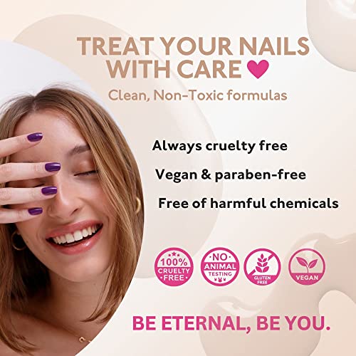 Eternal Nail Polish Set 4 Piece Kit: Long Lasting, Quick Dry and Cruelty Free. Made in USA - 0.46 Fluid Ounces Each (Call Me Boss Lady)