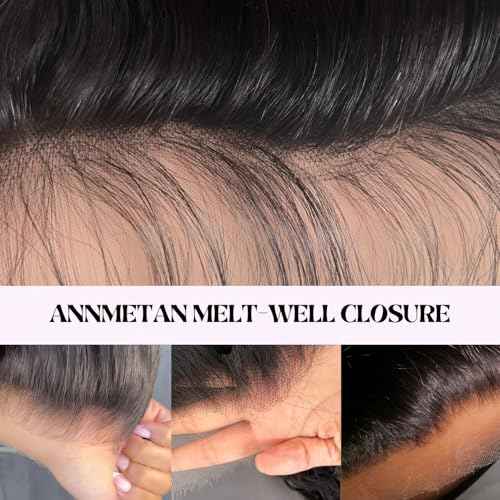 Ombre 13x4 HD Lace Frontal Body Wave (150% Full Denisty, 16 IN) 12A Chestnut Brown 3 Tone Color #T1B/2/30 Ombre Frontal Transparent hd Lace Ear to Ear Natural Hairline Dark Root 100% Remy Hair