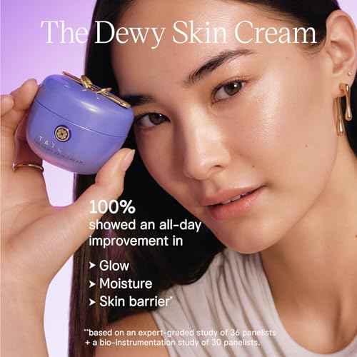 TATCHA The Dewy Skin Cream | Rich Face Cream to Hydrate, Plump and Protect Dry and Combo Skin, 50 ml | 1.7 oz