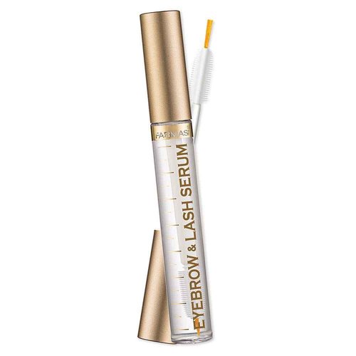FARMASi Eyebrow and Lash Serum, Advanced Eyelash Serum to Boost Fuller Thicker, Longer, Healthier, Stronger Lashes & Brows, Nourishing Effect on Brow and Lash Roots, 0.4 fl. oz. / 12 ml (Pack of 1)