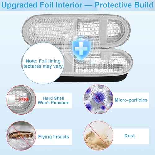 Electric Toothbrush Travel Case for Philips Sonicare 4100 6100 5100 6500 Series Electric Toothbrush, Hard EVA Toothbrush Protective Holder, Water-Resistant£¨Includes 2 Brush Head Covers£©