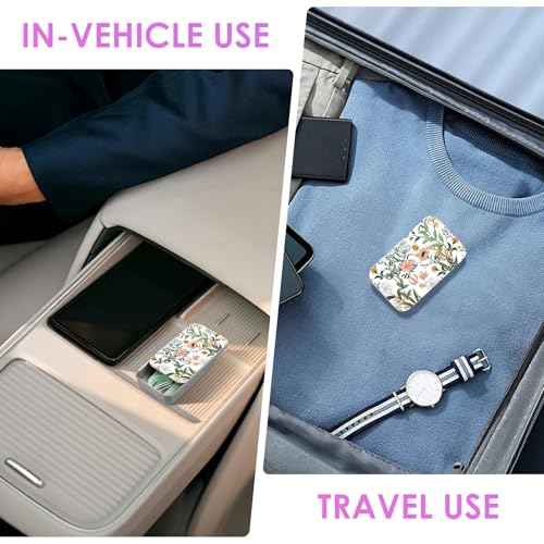 2Pack Travel Floss Picks Case, Refillable Portable Floss Pick Holder and Dispenser, Small Tin Box Containers.