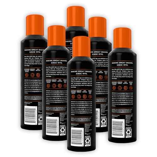 Edge Shaving Gel for Men, Sensitive Skin with Aloe, (6 Pack) - Shave Gel For Men That Moisturizes, Protects and Soothes To Help Reduce Skin Irritation