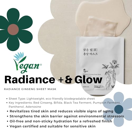 Best Collection ? Premium Vegan Korean Sheet Mask Set (12 Sheets) | Firming, Hydration & Glow | Clean Beauty, EWG & Vegan Certified