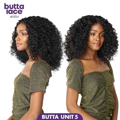 Sensationnel Butta Lace Wigs - Unit 5 Extra Wide 5 Inch Deep Parting Synthetic Preplucked Hairline Glueless Lacefront (T4/COPPER)