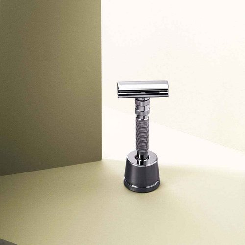 Rockwell Minimalist Safety Razor Stand (Black) | Elegant Display Solution for Your Rockwell T, 6C, 2C, or 6S Safety Razor | Premium Stainless Steel