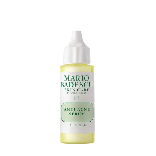 Mario Badescu Acne Facial Cleanser & Anti-Acne Serum | Oil-Free Face Wash & Clarifying Gel Duo with Salicylic Acid & Aloe Vera | Deep Pore Clean & Clogged Pores Treatment for Clearer Skin| 6 + 1 Fl Oz