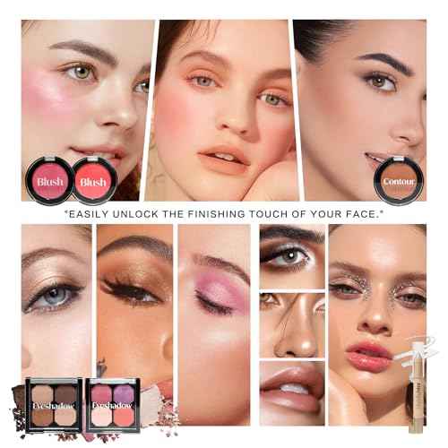 Makeup Advent Calendar 2025 Teen Girls Women Beauty Make Up Advent Calendar 24 Days Christmas Countdown Makeup Gift Set for Women Teen Girls