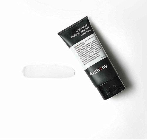 Anthony All-Purpose Facial Moisturizer – Men’s Hydrating Lotion for Dry Skin – Lightweight, Non-Comedogenic, Anti-Aging Formula – 3 Fl Oz