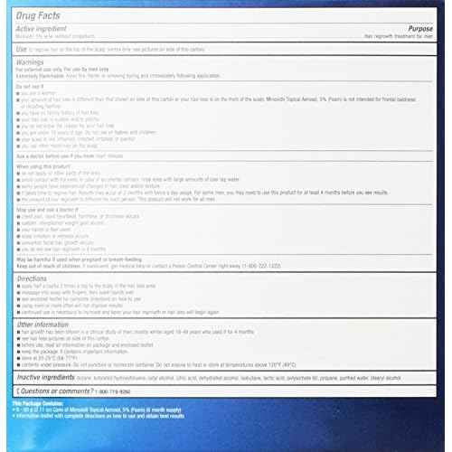 Kirkland Signature Minoxidil Foam for Men, 12.66 Ounce (6 Count)