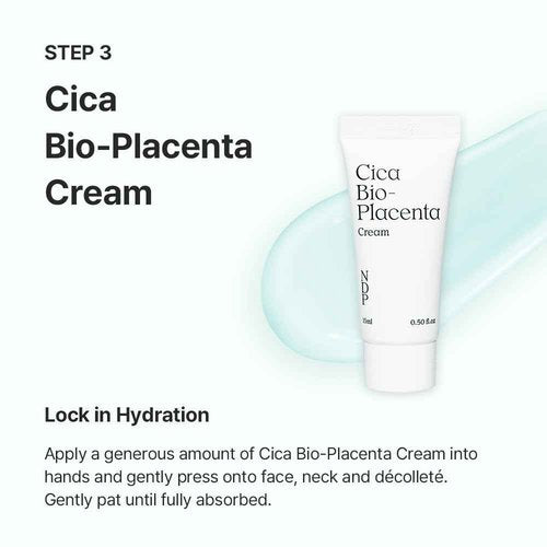 Natural Derma Project - Travel Kit - Mini Travel Size Skincare Essentials - Moringa Hemp Gel Cleanser, Green Caper Toner Essence, Cica Bio-Placenta Cream, B9 Tone-Up Cream (4 items)