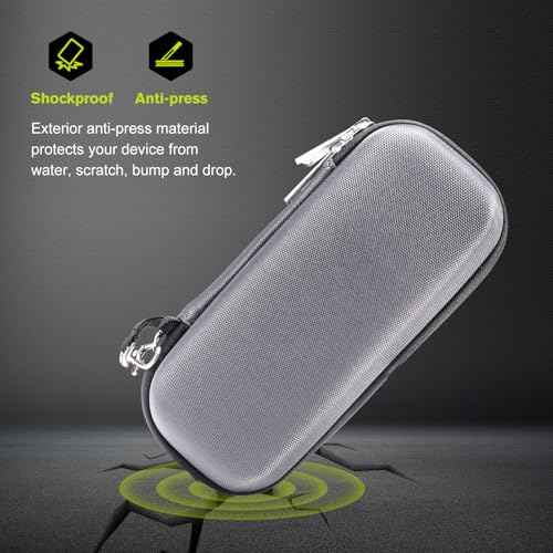 ProCase Hard Travel Carrying Case for Hybrid Electric Trimmer and Shaver, Portable Hybrid Razor Organizer Storage Bag Fit QP2630 QP2620 QP2530 QP2520 and Accessories -Carbon