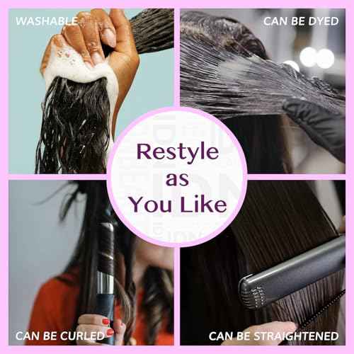 IDN BEAUTY Seamless Clip In Hair Extensions Human Hair, Kinky Curly 20 Inch 110g 7pcs Natural Black Clip Ins Remy Human Hair for Black Women PU