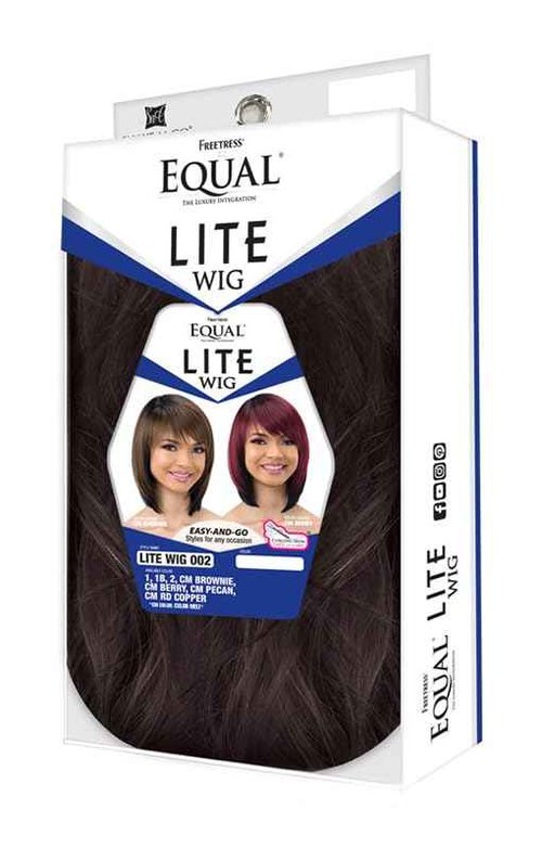 Shake-N-Go Freetress Equal Synthetic Full Wig - LITE 002 (CMPECAN)