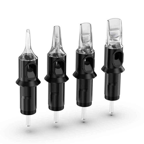 STIGMA #12(23RM) Standard Disposable Tattoo Needle Cartridges with Membrane Safety Cartridges for Tattoo Artists Curved/Round Magnum Shader Soft Edge 50Pcs Super Value Pack EN05-50-1223RM