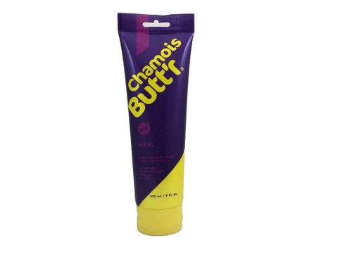 Chamois Butt'r Coconut Anti-Chafe Cream, 8 Ounce Tube & Her' Anti-Chafe Cream, 8 ounce tube