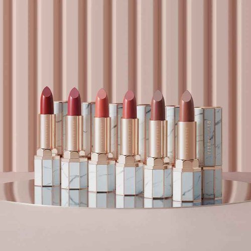 DEARDAHLIA Lip Paradise Sheer Dew Lipstick (Dakota) - Silky & Dewy Glow Lipstick with a Smooth and Hydrating Texture, and Buildable High-Pigment Color. Vegan & Cruelty-Free.