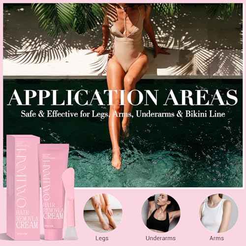 Gentle Body Hair Removal Cream for women & men- 8 Minute Fast and Pain free Acting Depilatory for Legs, Arms & Underarms-Floral Scent - 5.07oz (150ml)