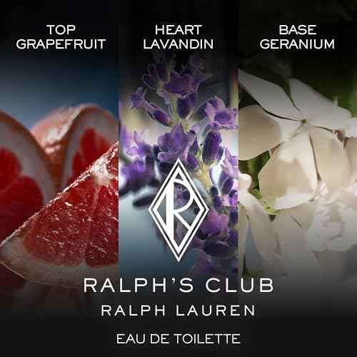 RALPH LAUREN FRAGRANCES - Ralph's Club - Eau de Toilette - Men's Cologne - Woody & Aromatic - With Grapefruit, Lavandin, & Patchouli - Intense Fragrance
