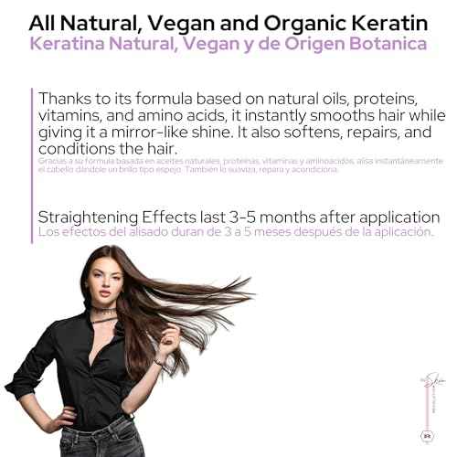 Ritual Bot?nico Keratina Org?nica | Treatment to Straighten, Repair and Relax Hair | All Natural, Organic & Vegan Ingredients | Product of Colombia| Keratin Large, 1 Liter/33.8 Fl Oz