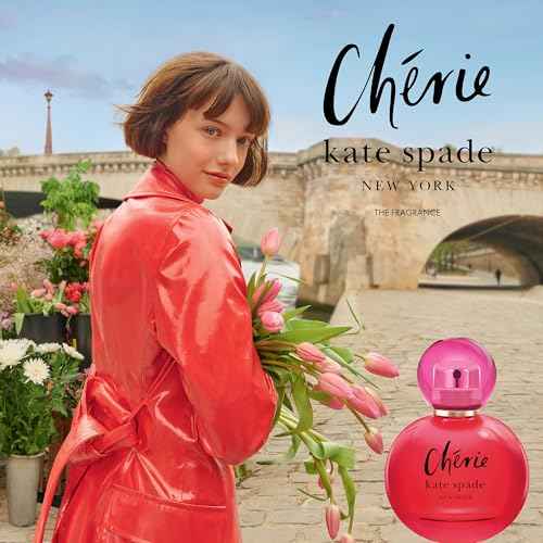 kate spade new york Cherie 3 Piece Eau de Parfum Gift Set (Eau de Parfum Spray, Perfumed Body Lotion, Travel Spray)
