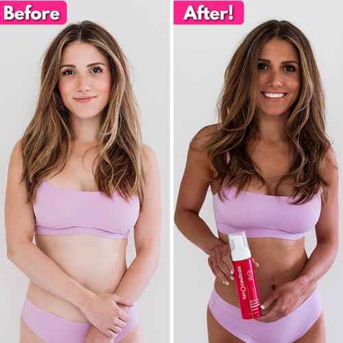 Tanceuticals Express Self Tanning Body Mousse - Fast Acting Self Tan Foam - Develops in 1-4 Hours, Natural Looking, Vegan & Cruelty Free - Sunless Tanner with Acai Berry, Pomegranate & Argan Oil