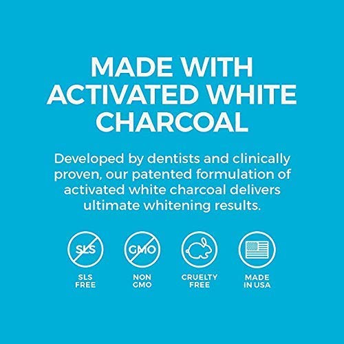 White Birch Activated White Charcoal Toothpaste Whitening - Professional Teeth Whitening Toothpaste Charcoal - Natural and No Fluoride Oral Care (Activated Charcoal Toothpaste)