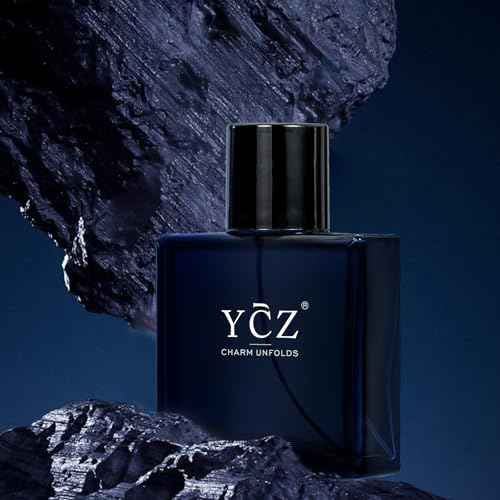 Ycz Charm Unfolds Marine Perfume for Men, 1.7 oz. Long Lasting Eau De Parfum Cologne For Men, Oriental Woody Fragrance - Ideal Special Occasions, Making it the Ideal gentlemen¡¯s Gift