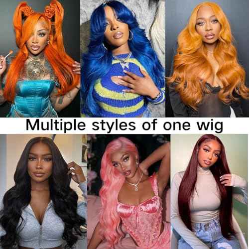 Gemlong 22 Inch 99J Burgundy Lace Front Wigs Human Hair Body Wave 13x4 HD Transparent Pre Plucked Glueless Lace Frontal Wig Human Hair 200% Density Red Wine Colored Human Hair Wigs for Women