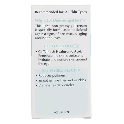 L’Oreal Paris Dermo-Expertise Eye Defense Gel, 0.5 oz (Pack of 2)