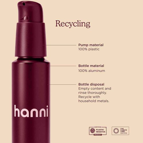 HANNI Good Aura Dry Body Oil, Lightweight After-Shower Moisturizer with Jojoba, Coconut, Baobab, and Buriti Oils, Non-Greasy Skincare for Soft Skin, 100 mL / 3.38 oz