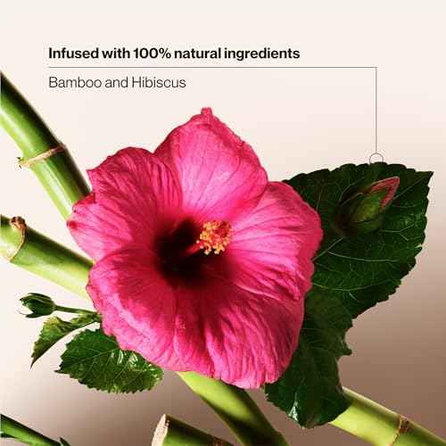 Suave Bamboo & Hibiscus Volumizing Shampoo, for Fine and Flat Hair, Salon Proven System for Boosting Hair Volume and Body, 12.6 oz