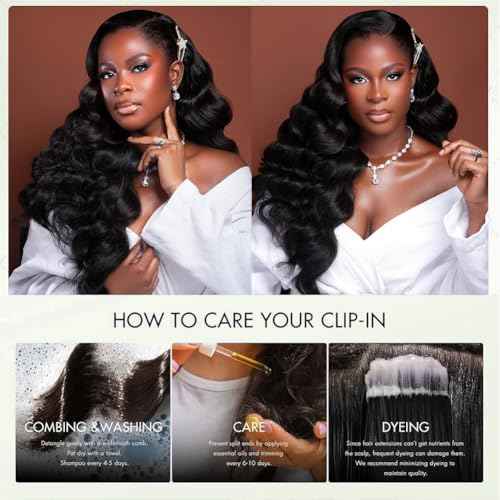 Human Hair Bundles Body Wave 4 Bundles £¨16 18 20 22) 12A Grade 100% Unprocessed Brazilian Virgin Human Hair Body Wave Bundles Double Weft Human Hair Extensions Natural Black Color