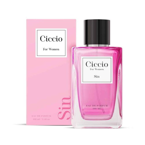 CICCIO Intense & Sin Eau De Parfum Gift Set – 2 x 100ml | Unisex Luxury Fragrance with Amber, Citrus & Vanilla Notes | Long-Lasting Summer Perfume for Men & Women | Premium Gift Set