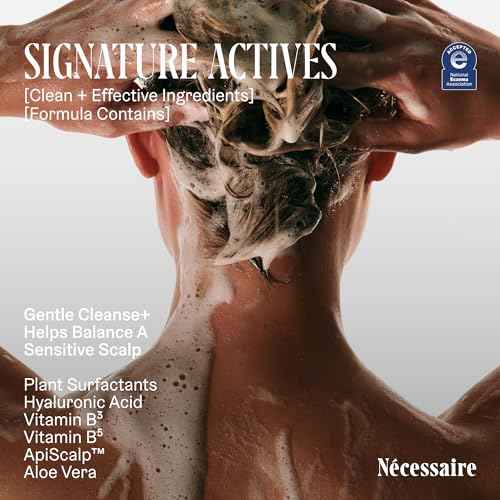 N?cessaire The Shampoo. Hyaluronic Acid + Vitamin B Complex Shampoo for Women & Men.