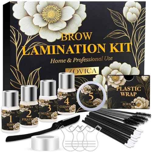 Brow Lamination Kit ? DIY Eyebrow Lamination Kit for Salon-Quality Results at Home, Instant Brow Lift for Fuller, Thicker, More Beautiful Brows, Easy to Use for Professionals & Beginners