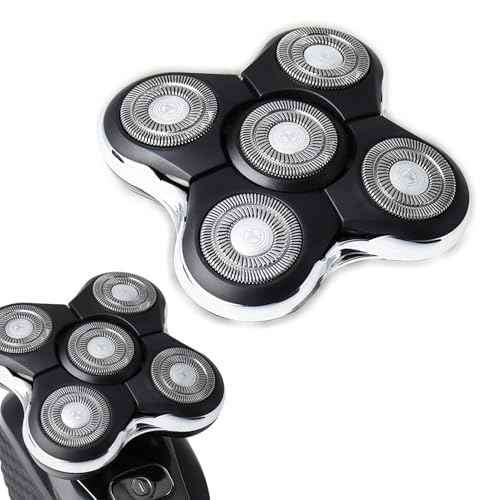 Blade Pro Replacement Head Compatible with Remington Balder Pro XR7000, 5 Dual Track Shaver Heads for a Smooth and Close Shave with No-Irritation. (Pack of 1)