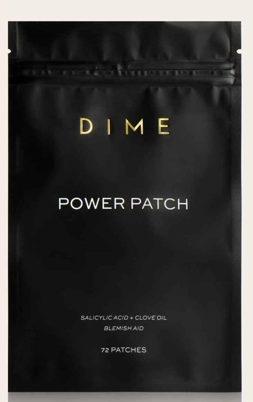 DIME Beauty Power Patch, 72 Count - Hydrocolloid Pimple Patches, Zit Spot and Blemish Aid with Salicylic Acid, Vitamin A, and Clove Oil