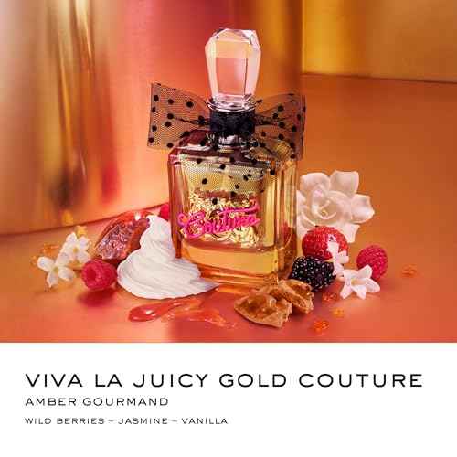 Juicy Couture Viva La Juicy Eau De Parfum, Women's Perfume with Notes of Mandarin, Gardenia & Caramel, Floral & Sweet, EDP Spray
