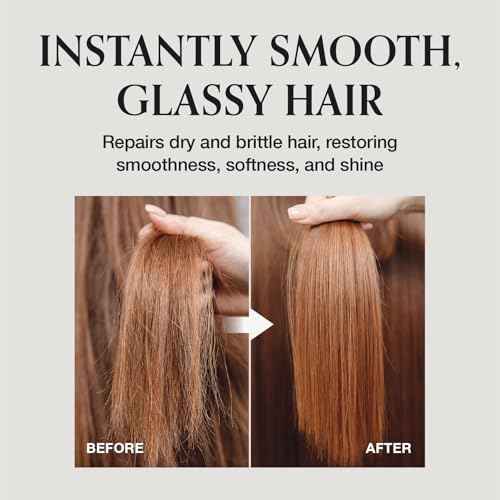 Velvet Hair Treatment ? Deep Conditioner & Repair Mask for Dry, Frizzy, Damaged Hair. Nourishing Glass Hair Treatment. K-Beauty, Peptides, Argan Oil (6.76 fl oz)